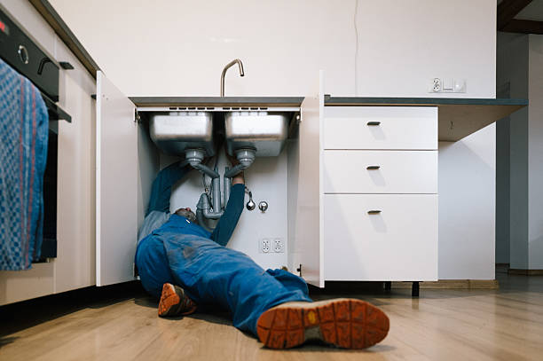 Professional Drain Cleaning technician working in Avon, PA